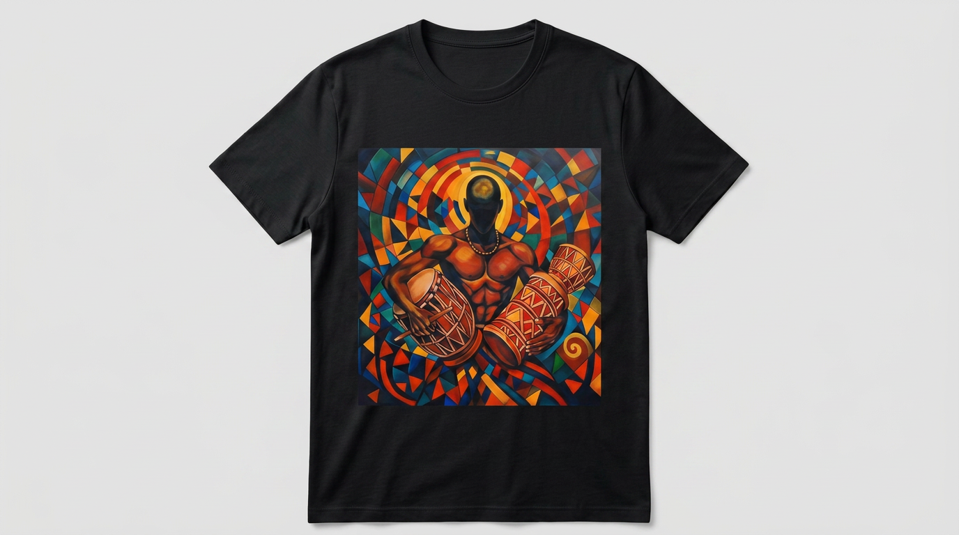 The Drum Man – Premium Unisex Graphic T-Shirt Collection - Image 7
