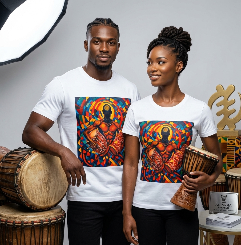 The Drum Man – Premium Unisex Graphic T-Shirt Collection - Image 4