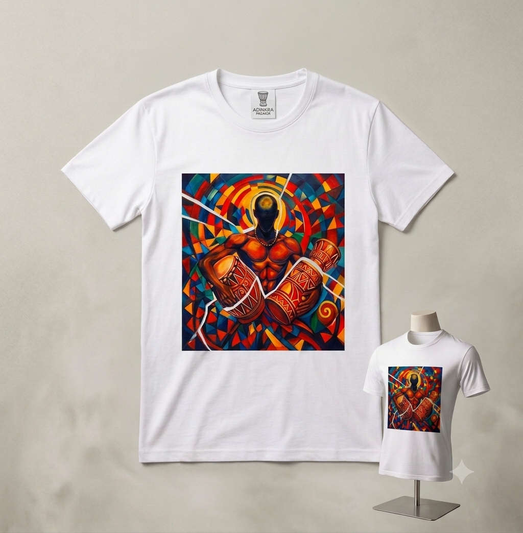 The Drum Man – Premium Unisex Graphic T-Shirt Collection - Image 5
