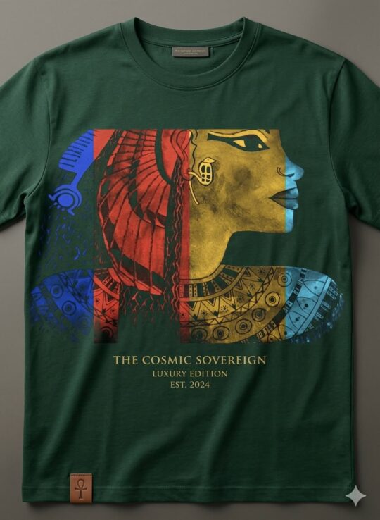 The Cosmic Sovereign™ Luxury Graphic T-Shirt | Est. 2024