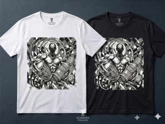 The Drum Man – Premium Unisex Graphic T-Shirt
